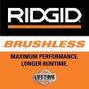 18V Brushless 130 MPH 510 CFM Cordless Battery Leaf Blower (Tool Only) R01601B - Image 2