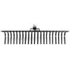 Kojem 60 inch Landscape Driveaway Pine Straw Rake Lawn Yard Beach Cleaning for ATV UTV SxS 48" or 60" Tool Bar & 3 Point Hitch - Image 11