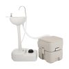 CHH-7701 1020T Portable Removable Outdoor Hand Sink Bathroom Basin Washbasin Portable Toilet - Image 2