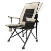 REALEAD Oversized Camping Chairs - Heavy Duty Folding Chair for Outside Support 400 LBS - Padded High Back Camp Chair with Lumbar Back Support - Portable Outdoor Lawn Chairs - Image 10