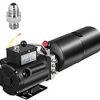 BENTISM 110V 2.64 Gallon 10L Hydraulic Power Unit Automotive Hydraulic Pump Dump Trailer Vehicle Mounted Lifter Auto Shop Repair - Image 9