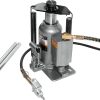 Jet 456620 AHJ-20 Heavy Duty Steel 20 Ton Air and Hydraulic Bottle Jack, Black - Image 3