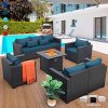 5 Piece Furniture Outdoor Sectional Cushions - Image 7
