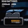 HULKMAN Alpha100 Jump Starter 4000 Amp 32000mAh Car Starter with -40℉ Start Tech PD 65W Lithium Portable Car Battery Booster Pack for up to 10L Gas and 10L Diesel Engines - Image 3