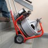 K-400 Drain Cleaning Snake Auger 120-Volt Drum Machine with C-32IW 3/8 in. x 75 ft. Cable + 4-Piece Tool Set & Gloves 52363 - Image 13
