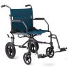 Medline Transport Wheelchair Lightweight Portable - Image 8