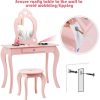 Fireflowery Vanity Detachable Princess Pretend - Image 4