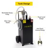 Simzone 30 Gallon Gas Caddy with Pump Portable Fuel Storage Tank Gasoline Diesel Fuel for Car, Lawnmower, ATV, Boat, Motorcycle,Black - Image 3