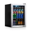 NewAir Beverage Fridge and Cooler with Reversible Glass Door, 60 Can Freestanding Mini Fridge in Black with Door Alarm, Perfect for Work from Home Station, Dorms, and more AB-600B - Image 8