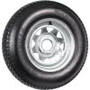 Trailer Tire On Rim ST205/75D14 2057514 F78-14 5 Lug Wheel Spoke Galvanized - Image 2