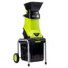 Earthwise LM71313 Amp 13-Inch Corded Electric Leaf Mulcher/Shredder, Green - Image 11