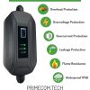 PRIMECOM Level 2 Electric Vehicle (EV) Charger (220V / 240Volt, 16Amp) Portable EVSE Smart Electric Car Charger, 30', 40', and 50 Feet Lengths (30 Feet, 10-30P) - Image 2