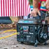 Pulsar G1200SG 1,200W Carrying Handle Gas-Powered Portable Generator, 1200w, Black/Gray - Image 3