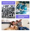 BestPet 8 x 4 x 6 Ft Dog Kennel Outdoor Dog Pen Playpen House Heavy Duty Dog Crate Metal Galvanized Welded Pet Animal Camping Cage Fence with UV-Resistant Waterproof Cover and Roof - Image 3