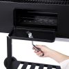 Royal Gourmet CD1824AX 24-Inch Charcoal Grill Outdoor BBQ Smoker Picnic Camping Patio Backyard Cooking, Black - Image 9