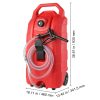 SKYSHALO 2Pack 16 Gallon Fuel Caddy Portable Gas Storage Tank 7.8 l/min with Manual Pump - Image 8