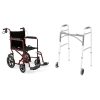 Medline Lightweight Transport Wheelchair Handbrakes - Image 8