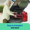Medline Lightweight Transport Wheelchair Handbrakes - Image 3
