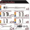 Husky Mechanics Tool Set (290-Piece) - Image 2