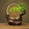 Creative Chinese Reflux Incense Burner Decoration Night Light - Image 2