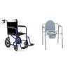 Medline Lightweight Transport Wheelchair Handbrakes - Image 11