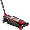 AFF - Service Jack - 4 Ton Capacity - Double Pump - Short Chassis - 2 pc Handle - 4.3" Min H to 20.5" Max H - Heavy Duty - Image 2