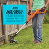 BLACK+DECKER 20V MAX* POWERCONNECT 10 in. 2in1 Cordless String Trimmer/Edger + Sweeper Combo Kit (LCC222) - Image 3