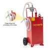 DSstyles 30 Gallon Gas Caddy with PumpStorage Tank Portable Gasoline Dieselfor Car, Lawnmower, ATV, Boat, Motorcycle - Image 8