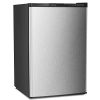 Antarctic Star Compact Chest Upright Freezer Single Door Reversible Stainless Steel Door, Compact Adjustable Removable Shelves for Home Office, 1.1 cu.Black - Image 13