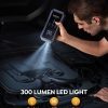 Car Jump Starter with Air Compressor 3000A 150PSI (9.0L Gas/8.0L Diesel)Portable Car Battery Jump Starter with Tire Inflator 12V DC PSU Jump Box Extended Jumper Cables Large LCD Display 300Lumen Light - Image 6