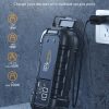 YaberAuto Car Battery Jump Starter 6000A Powerful Portable Jump Box( for All Gas/ 12L Diesel Engines)45W Fast Charging,Extended Jumper Cables,600 Lumens Light - Image 4