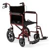 Medline Lightweight Transport Wheelchair Handbrakes - Image 13