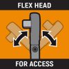 Gearwrench 1/2In Drive Flex Head Micrometer Torque Wrench 30-250 Ft/lbs - Image 6